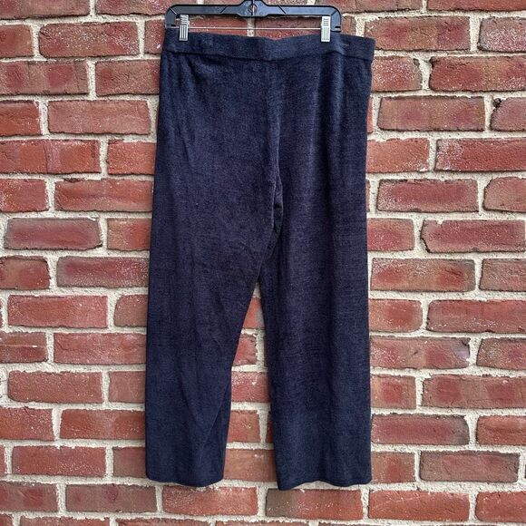 Barefoot Dreams $178 CozyChic Ultra Lite Rolled Edge Ankle Pant petite large NEW - Picture 7 of 7